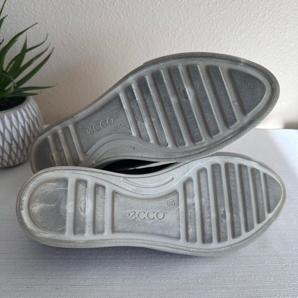 ECCO Bronze Leather Slip On Comfort Loafers Women’s EU38 US7 - Picture 13 of 13